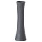 Contemporary Ceramic Textured Slim Hourglass Shape Table Vase Flower Holder
